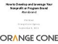 Your Nonprofit or Program Brand with Phil West of Orange Cone