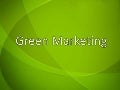Green Marketing