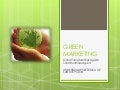 Green marketing