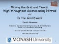 Grid is Dead ? Nimrod on the Cloud