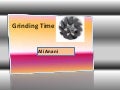 Grinding Time