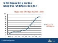 GRI Reporting in the Elecrtic Utilities Sector