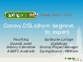 groovy DSLs from beginner to expert