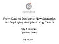 The Impact of Cloud Computing on Predictive Analytics 7-29-09 v5