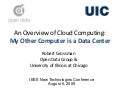 An Introduction to Cloud Computing by Robert Grossman 08-06-09 (v19)