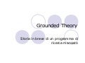 Grounded Theory: un programma di ricerca mancato?
