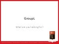 Group l presentation