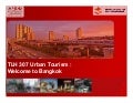 Urban Tourism - Thailand