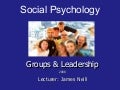 Groups & Leadership