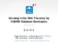 Growing in the Wild. The story by CUBRID Database Developers.