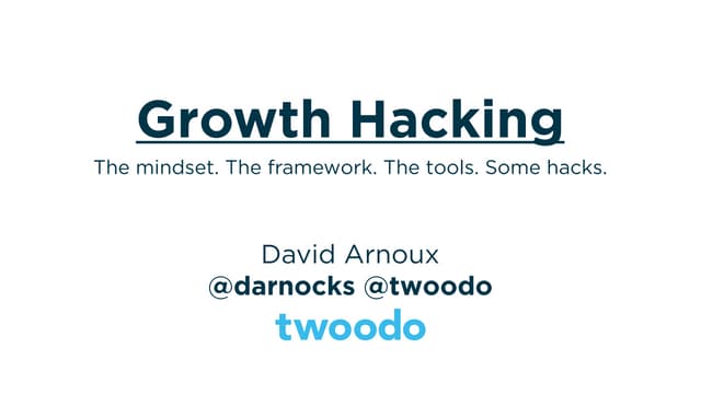 Growth Hacking Guide - Mindset, Fra...