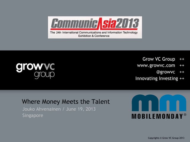 Where Money Meets the Talent
