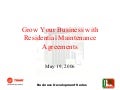 Grow Your Business With Residential Maintenance Agreements - Kevin Nott