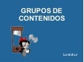 Grupos de Contenidos