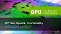 NVIDIA&rsquo;s OpenGL Functionality