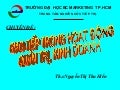 Giao tiep trong hoat dong quan tri kinh doanh