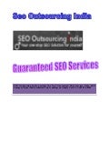 Need Guaranteed seo services