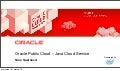 Oracle Public Cloud: Oracle Java Cloud Service, by Nino Guarnacci