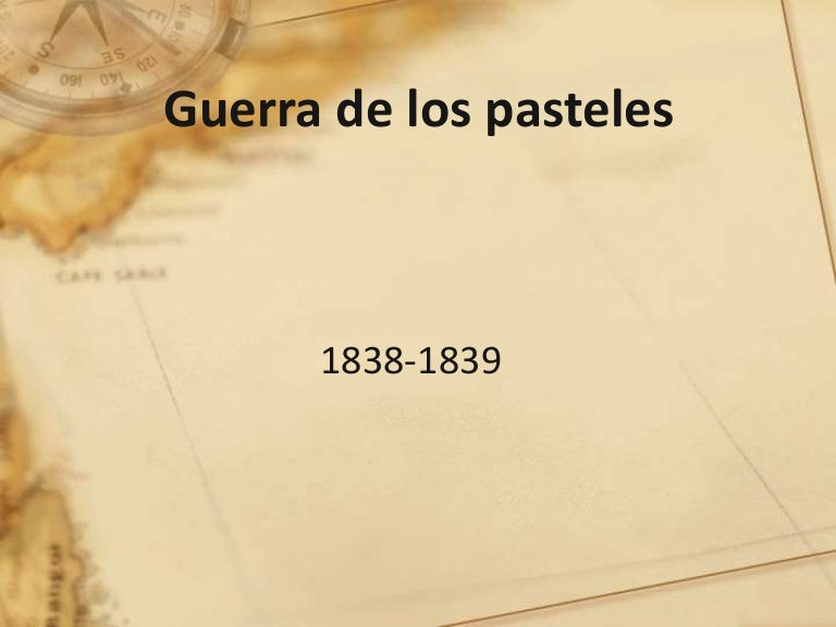 Guerra de los pasteles