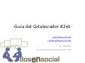 Guia del colaborador dosensocial  v2 - 20100915