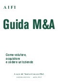 Guida M&A 2012