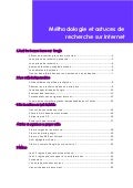MÃ©thodologie et astuces de recherche sur Internet par Victorine Porte