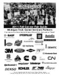 Fall Career Fair 2011 Guidebook