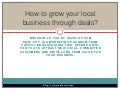 How to grow local business through deals