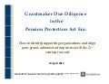 GuideStar Webinar (04/10/12) - Grantmaker Due Diligence in the Pension Protection Act Era