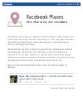 Guide to facebook places.