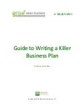 Guide To Writing A Killer Business Plan