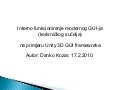 Interno funkcioniranje GUI-ja na primjeru Unity 3D GUI frameworka