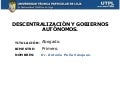 UTPL-DESCENTRALIZACIÓN Y GOBIERNOS AUTÓNOMOS-I BIMESTRE-(octubtre 2012 febrero 2013)