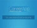 CareerApp pitch deck