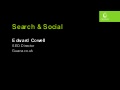 Search and Social at SMWF