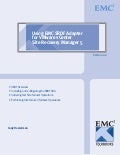 Using the SRDF Adapter with VMware Site Recovery Manager 5.1  