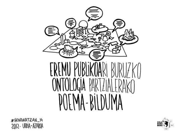 #HONDARTZAN_14 POEMA-BILDUMA