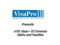 H1B Visas - 12 Common Myths and Realities