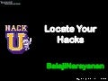 Locate Your Hacks