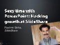 Hacking growth at slideshare