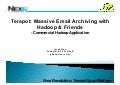 [Hadoop] NexR Terapot: Massive Email Archiving