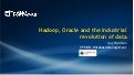 Hadoop, oracle and the industrial revolution of data 