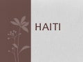Haiti - www. pcua.org