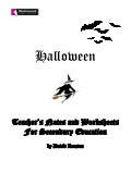 Halloween secondary worksheet