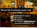Show the frontend some love - HAML, SASS and COMPASS