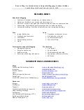 Handout from Born To Blog (Archana Sridhar)