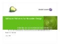 Hanmer Software Patterns Bosc2009