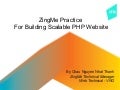 Zingme practice for building scalable website with PHP