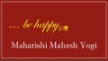 ....be happy