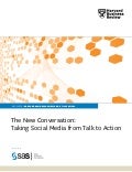 Harvard Business Review - The New Conversation Taking Social Media from Talk to Action